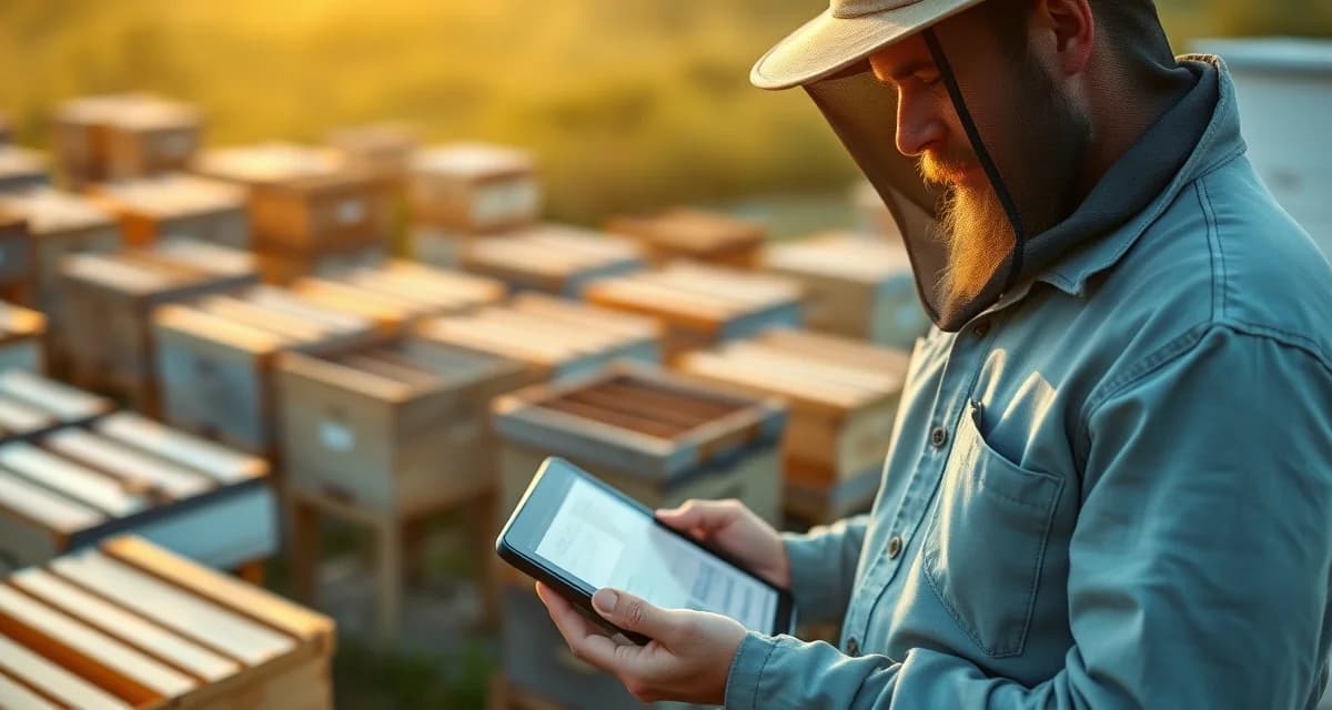 Real-time team coordination in commercial pollination logistics Commercial beekeeping operation manager using PollenOps team management software to coordinate hive movements and track field operations across 2,500-hive migratory operation.