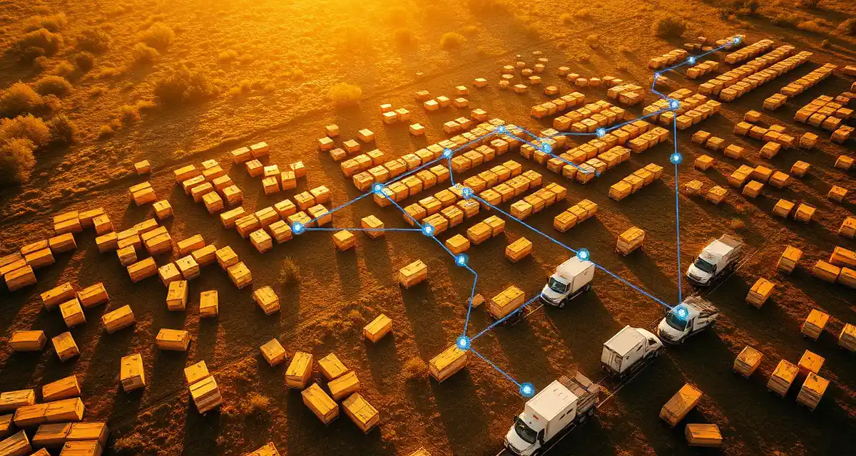 PollenOps fleet management efficiency Midwest beekeeping Commercial beekeeping fleet optimization routes across 5-state Midwest circuit using PollenOps logistics software