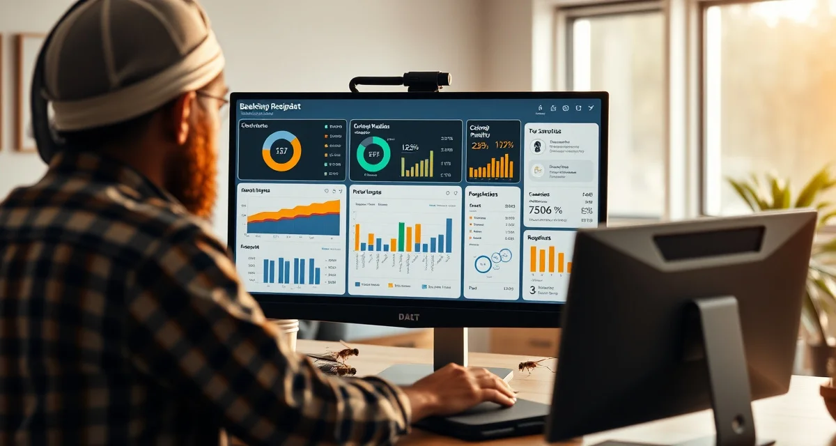 PollenOps custom reporting interface for hive management Custom beekeeping reports dashboard showing colony health trends and fleet performance analytics for commercial pollination operations