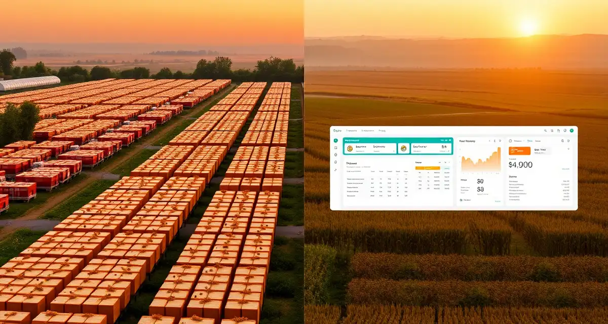 Commercial pollination management software platform comparison PollenOps vs HiveTracks Pro comparison showing commercial pollination software features for large-scale beekeeping operations