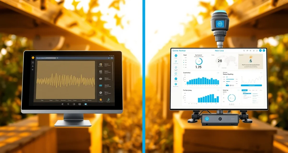 Bee logistics platform feature comparison PollenOps vs Nectar Technologies platform comparison showing pricing and features for commercial pollination operations software.