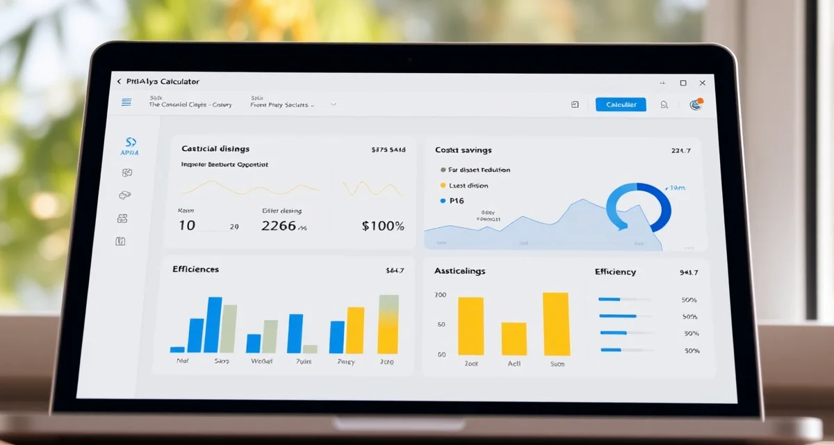 Commercial bee logistics ROI analysis tool Pollination software ROI calculator showing annual savings metrics and cost recovery timeline for commercial beekeeping operations.